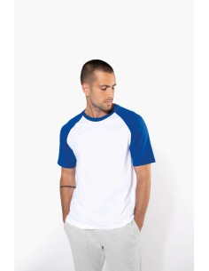K-KA330-Base ball - T-shirt bicolore manches courtes 2